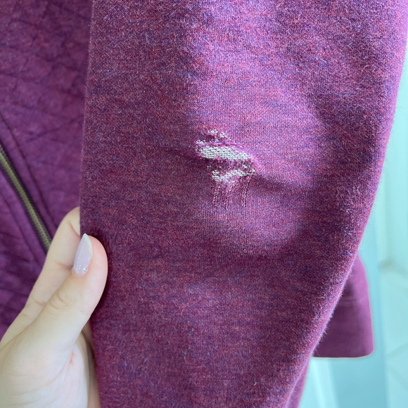 LL Bean Medium Zipper Quilted Jacket - Picture 5 of 6